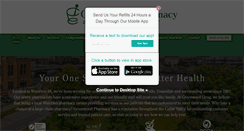 Desktop Screenshot of greenwoodpharmacy.com